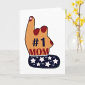 Patriottisch #1 Mamma Kaart (Gele Bloem)