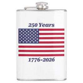 Patriottisch 250 Jaar 1776-2026 Heupfles