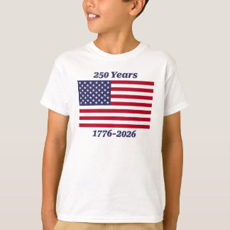 Patriottisch 250 Jaar 1776-2026 T-shirt