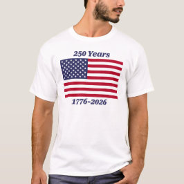 Patriottisch 250 Jaar 1776-2026 T-shirt