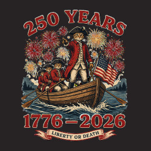 Patriottisch 250-jarig Amerika jubileum dames Tri-Blend Shirt