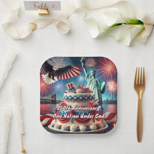 Patriottisch 250ste Jubileum, Verenigde Staten Ver Papieren Bordje (Huwelijk)