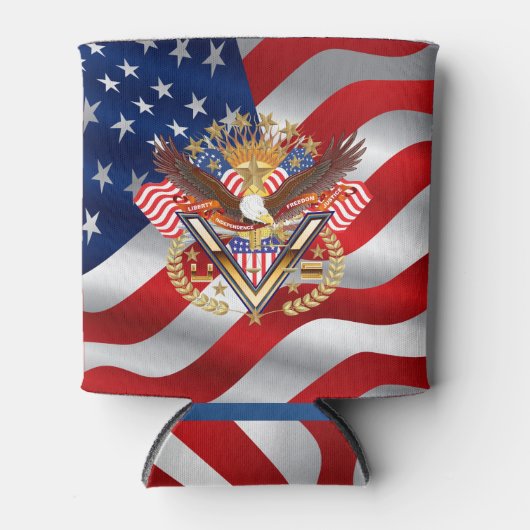 Patriottisch 2 Zelfde Design Blikjeskoeler (Voorkant)