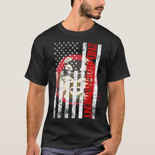 Patriottisch 2e wijziging t-shirt (Voorkant)