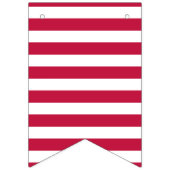 Patriottisch 4 juli Rood White Blue Party Banner (Tweede vlag)