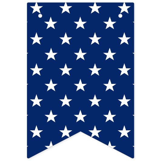 Patriottisch 4 juli Rood White Blue Party Banner (Derde vlag)