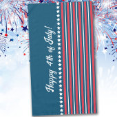 Patriottisch 4 juli tafellaken