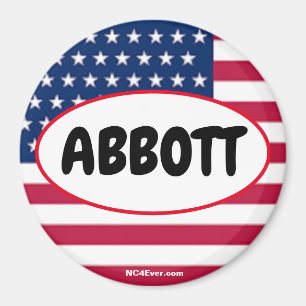 Patriottisch ABBOTT Magnet