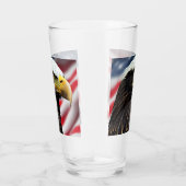 Patriottisch/Adelaar/Amerikaans/USA Glas (Rechts)