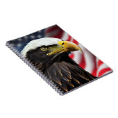 Patriottisch/Adelaar/Amerikaans/USA Notitieboek (Rechterzijde)
