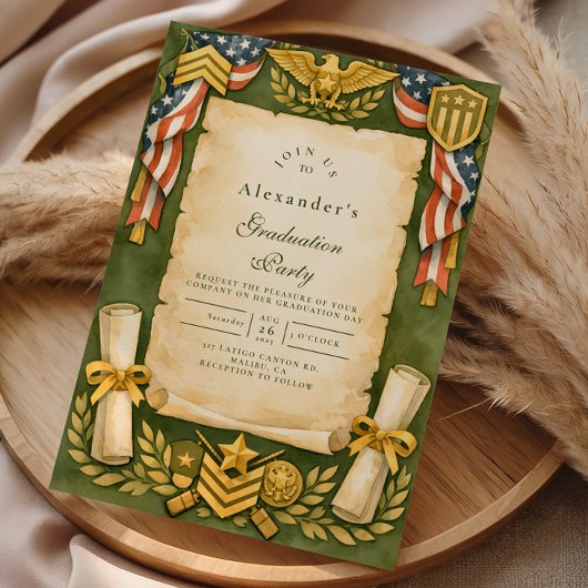 Patriottisch Afstudeerfeest voor Militairen Kaart