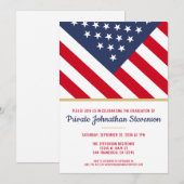 Patriottisch Afstuderen Amerikaanse vlag Kaart (Voorkant / Achterkant)