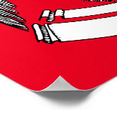 patriottisch agle Plaque Thunder_Cove Poster (Hoek)