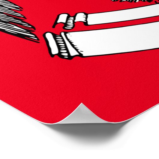  patriottisch agle Plaque Thunder_Cove Poster (Hoek)