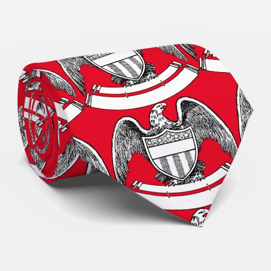  patriottisch agle Plaque Thunder_Cove Stropdas (Opgerold)