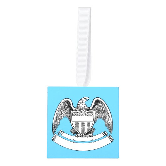  patriottisch agle PlaqueThunder_Cove Decoratie (Voorkant)