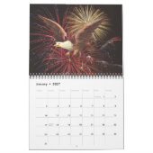 Patriottisch Amerika 20XX kalender (Jan 2027)