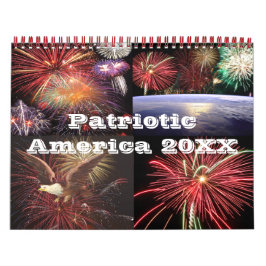 Patriottisch Amerika 20XX kalender