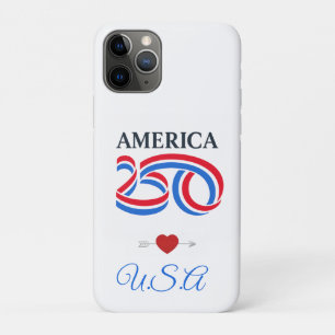 Patriottisch Amerika 250e verjaardag VS 2026 Case-Mate iPhone Case