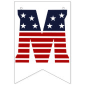 Patriottisch Amerika Opgericht 1776 VS Vlag banner (Tweede vlag)