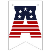 Patriottisch Amerika Opgericht 1776 VS Vlag banner (Eerste vlag)