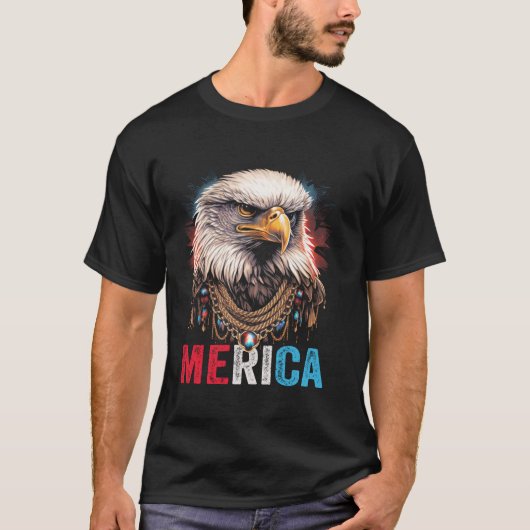 Patriottisch Amerika T-shirt (Voorkant)