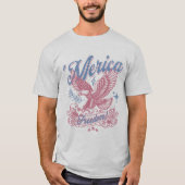Patriottisch Amerika T-shirt (Voorkant)