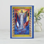 Patriottisch Amerika, vrijheid van vrede (Staand voorkant)