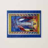  Patriottisch Amerika, vrijheid van vrede Legpuzzel (Horizontaal)