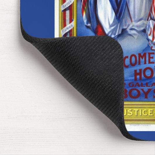  Patriottisch Amerika, vrijheid van vrede Muismat (Hoek)