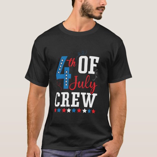 Patriottisch Amerika VS Vlag 4 juli Amerika T-shirt (Voorkant)