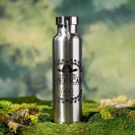 PATRIOTTISCH AMERIKAAN | GOD FAMILIE LANDVRIJHEID WATERFLES (Buiten)