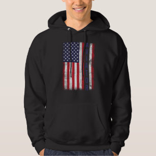 Patriottisch Amerikaans avonturier Verenigde Stat Hoodie