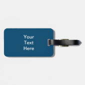 Patriottisch Amerikaans Bagagelabel (Achterkant horizontaal)