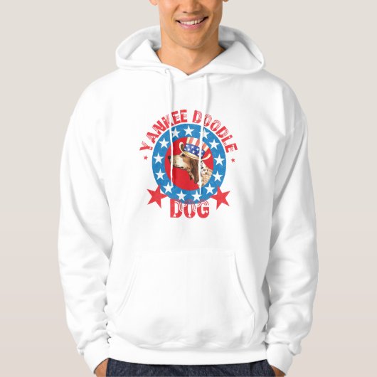 Patriottisch Amerikaans Engels Hoodie (Voorkant)