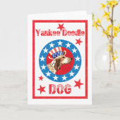 Patriottisch Amerikaans Engels Kaart (Gele Bloem)