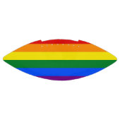 Patriottisch Amerikaans football met de vlag van (Paneel)