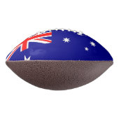 Patriottisch Amerikaans football met de vlag van A (Gedraaid 270)