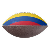 Patriottisch Amerikaans football met de vlag van C (Gedraaid 270)