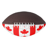 Patriottisch Amerikaans football met de vlag van C (Voorkant)