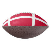 Patriottisch Amerikaans football met de vlag van D (Gedraaid 270)