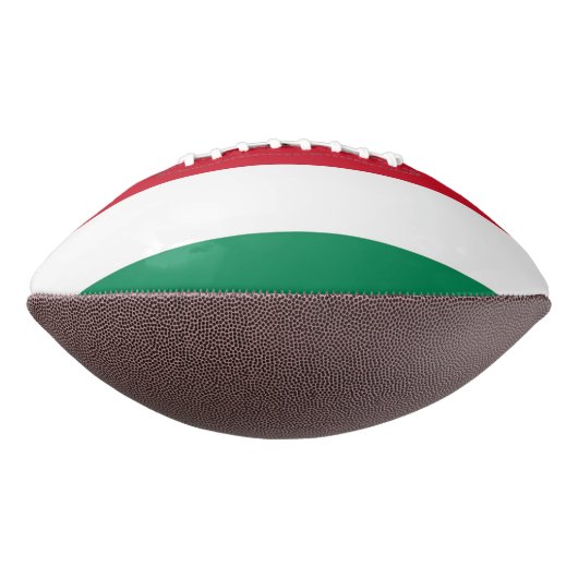 Patriottisch Amerikaans football met de vlag van H (Gedraaid 270)