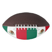 Patriottisch Amerikaans football met de vlag van M (Voorkant)