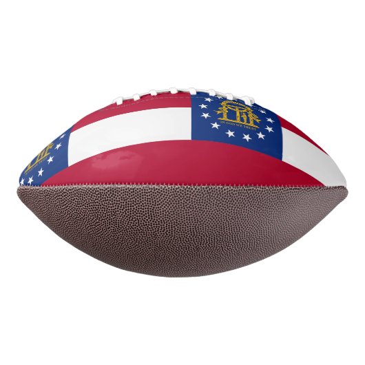 Patriottisch-amerikaans football met Georgische vl (Gedraaid 270)