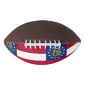 Patriottisch-amerikaans football met Georgische vl (Voorkant)