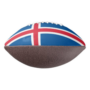 Patriottisch Amerikaans football met Ijslandse vla