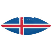 Patriottisch Amerikaans football met Ijslandse vla (Paneel)