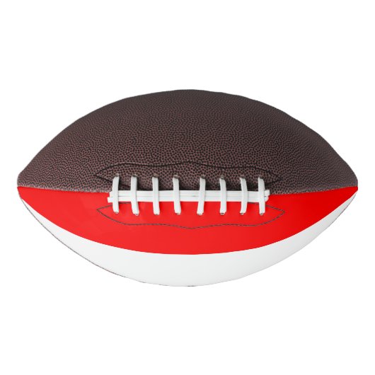 Patriottisch Amerikaans football met Indonesische  (Voorkant)