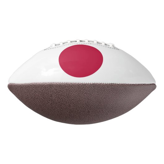 Patriottisch Amerikaans football met Japanse vlag (Gedraaid 270)
