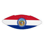 Patriottisch amerikaans football met Missouri-vlag (Paneel)